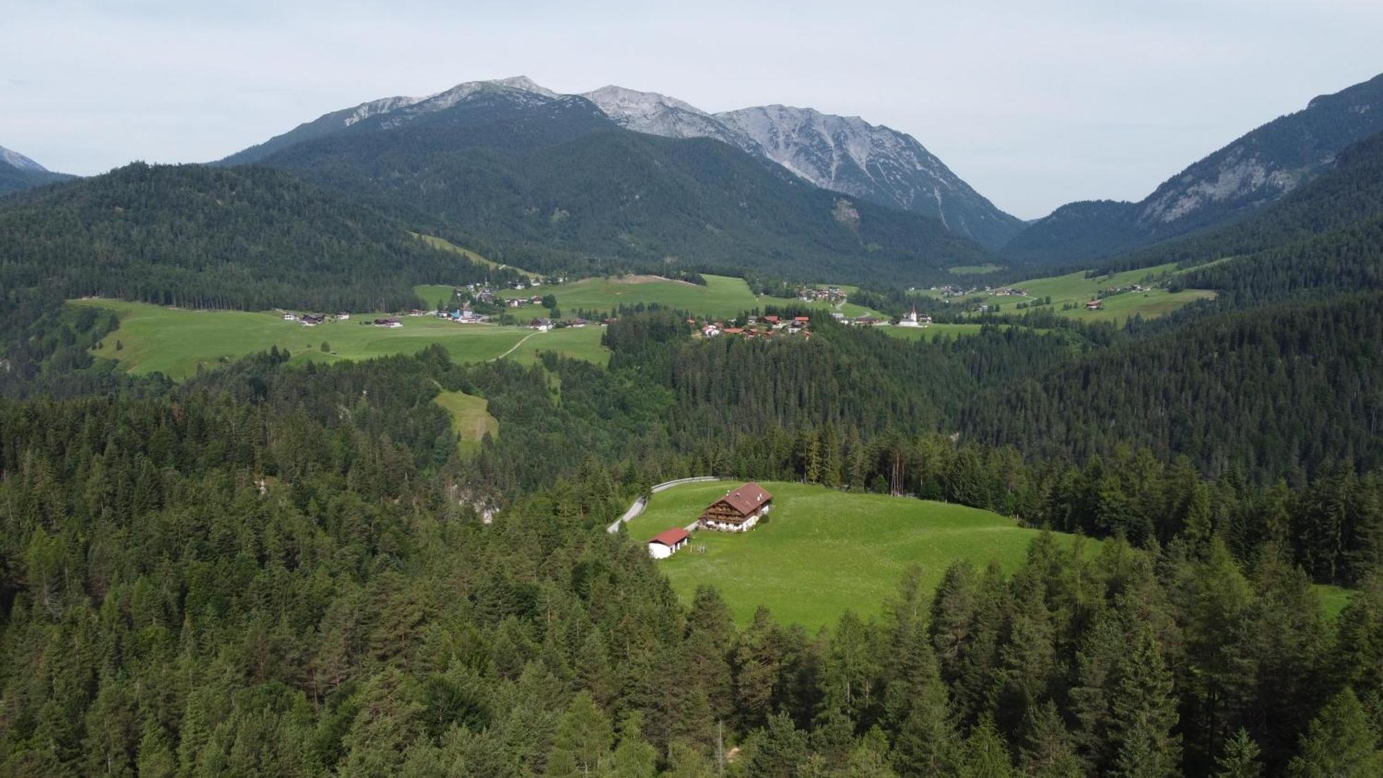 Bauernhaus Durrahof Steinberg am Rofan Exterior foto